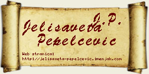 Jelisaveta Pepelčević vizit kartica